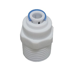 Conexão Reta Para Mangueira Compatível Purificador Consul Electrolux IBBL Europa Masterfrio Newup Libell Side by Side (1/2" x 1/4")