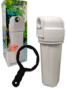Filtro POE Caixa D'água Cavalete 10" Polipropileno Universal Com Chave