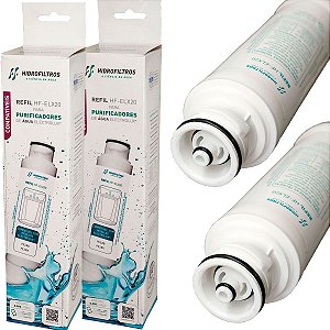 Kit 2 Filtro Refil Purificador Compatível PE10B PE10X Electrolux