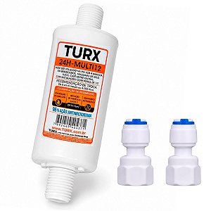 Filtro Refil Universal Encaixe Mangueira 3/8" Compatível Purificador Soft