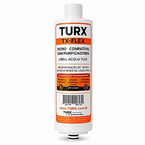 Filtro Refil Compatível Purificador Água Libell Acqua Flex Press Side