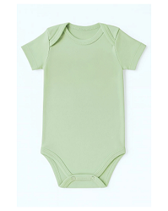 BODY MANGA CURTA VERDE CLARO