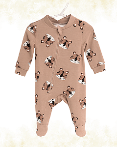 MACACÃO COTTON PREMIUM MARROM TIGRE