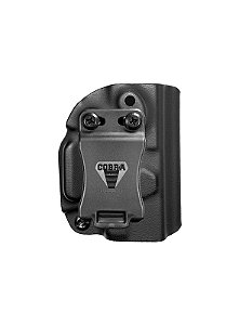 Mini Coldre Kydex Velado Glock com FLAP  [G19] - [G23] - [G25] - [G17]