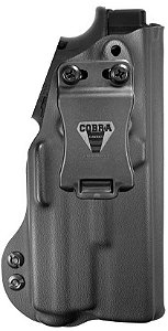 Coldre Kydex Glock [G19] - [G23] - [G25] - [G19x] - [G44] - [G45] - Velado - Uso com Lanterna [BALDR S]
