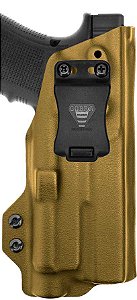 Coldre Glock [G21] - [G20] - Velado - Uso com Lanterna Olight [PL3] - [PL3R] - [PL3RL] - Coyote