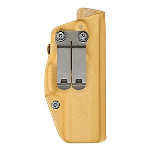 Coldre Kydex COBRALOCK - [GX4 Carry] - [GX4 XL] - [.38 TPC] - Velado - Saque Rápido - coyote