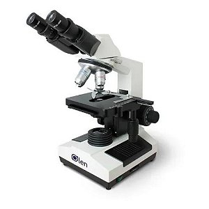 Microscópio Profissional Binocular Acromático 40x-1600x OLEN k55-BA