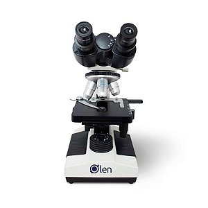 Microscópio profissional Semi-Plano 40x - 1000x K55-BS OLEN