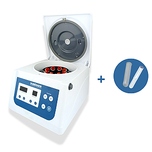 CENTRÍFUGA DIGITAL 8X15ML 4000RPM COM MEMÓRIA BIVOLT DUBËSSER