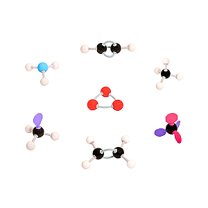 MODELO MOLECULAR ORBITAL, ORGÂNICA E INORGÂNICA C/ 178 PEÇAS - SD6300 - SDORF