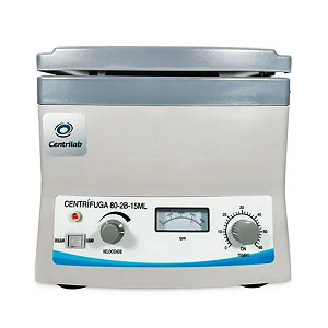 Centrífuga Analógica 12x15mL, 80-2b, CENTRILAB / GLOBAL