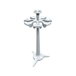 Suporte Carrossel Para 7 Micropipetas -
