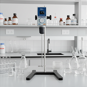 AGITADOR MECANICO SUSPENSO (HÉLICE) 10L ATÉ 1500RPM BIVOLT