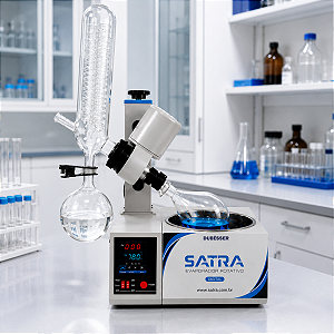 EVAPORADOR ROTATIVO DIGITAL com CIRCULAÇÃO ATÉ 150rpm