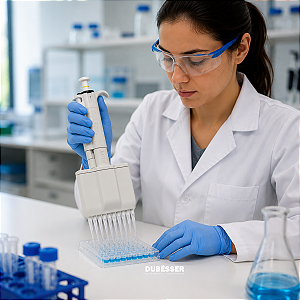 Micropipetas Multicanal Basic - 12 Canais - Kasvi