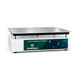 Chapa Aquecedora Em Inox 50°C Até 300°C Analógica SolidSteel