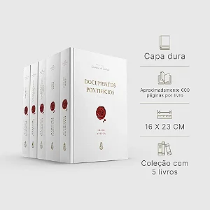 250 Documentos Pontifícios (Coleção - 5 tomos - CAPA DURA) - Guardiões da Tradição