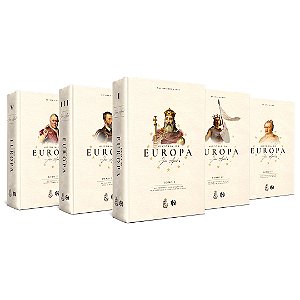 História da Europa (5 tomos - CAPA DURA) - João Ameal