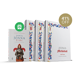 História da Cristandade Medieval (3 tomos - CAPA DURA)