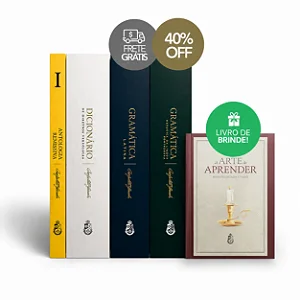 Combo "Napoleão Mendes de Almeida" (4 livros capa dura + Brinde)