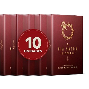 Pacote (10) - Via Sacra Ilustrada - Santo Afonso de Ligório (CAPA DURA)