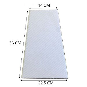 Urna de Papelão Branco C 23 x L 23 x A 33 cm 1 unidade