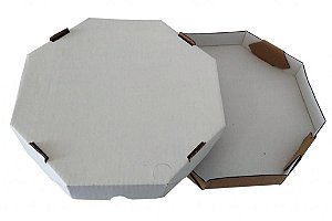 Caixa de Papelão Para Pizza 35x35x4,5 Cm - 25 unidades