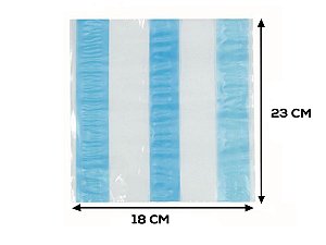 Envelope Plástico para Nota Fiscal (DANFE) - 18x23 cm - 250 unidades