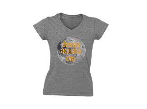 Camiseta Feminina Humberto Gessinger - Desde Aquela Lua