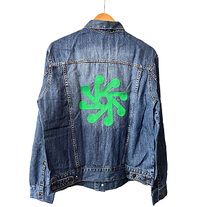Jaqueta Jeans Masculina- Humberto Gessinger - Bordado Insular