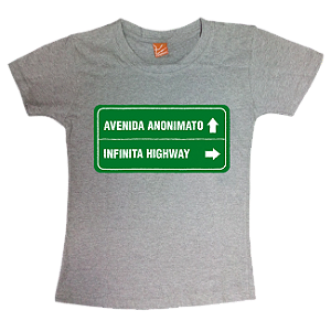 Camiseta Feminina Humberto Gessinger - Avenida Anonimato
