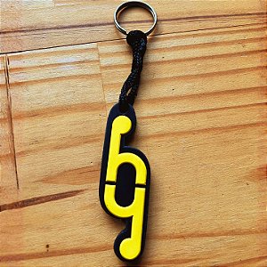 Chaveiro HG Amarelo Oficial – Humberto Gessinger