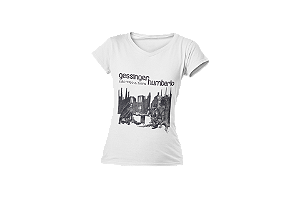 Camiseta Feminina Humberto Gessinger - Não Vejo a Hora de Jogar - Branca