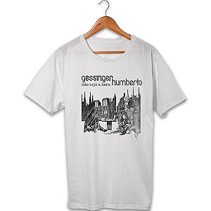 Camiseta Masculina Humberto Gessinger - Não Vejo a Hora de Jogar - Branca