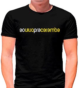 Camiseta Humberto Gessinger - Ao Vivo Pra Caramba