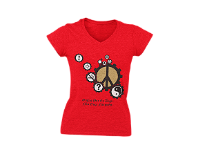 Camiseta Feminina Ouça o que eu Digo Não Ouça Ninguém