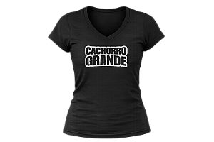 Camiseta Feminina Cachorro Grande