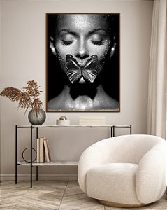 Quadro decorativo Butterfly Woman