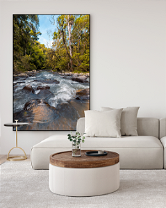 Quadro Decorativo Águas que Correm - Artista James Hilton Becker