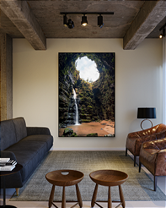 Quadro Decorativo Cachoeira - Artista James Hilton Becker