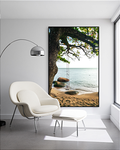 Quadro Decorativo Balanço - Artista James Hilton Becker