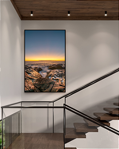 Quadro Decorativo Nascer do Sol no Horizonte - Artista James Hilton Becker
