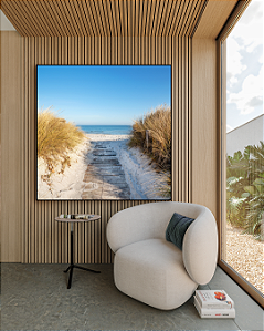 Quadro Decorativo Caminho Praia