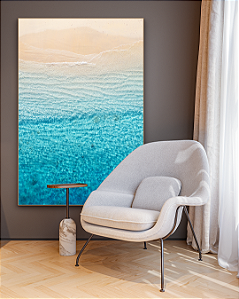 Quadro decorativo Praia Turquesa