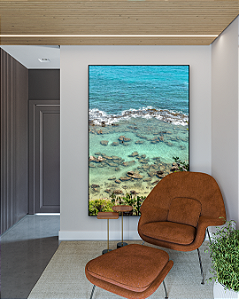 Quadro Decorativo Mar Esmeralda - Artista Sofia Monzani
