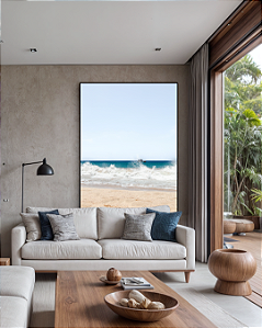 Quadro Decorativo Swell na Conceição - Artista Sofia Monzani