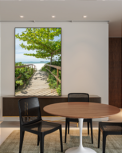Quadro Decorativo Passarela Jurerê - Artista Sofia Monzani