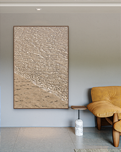 Quadro Decorativo Água Cristalino - Artista Sofia Monzani