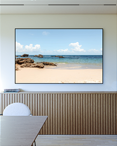 Quadro Decorativo Poesia em Azul - Artista Sofia Monzani